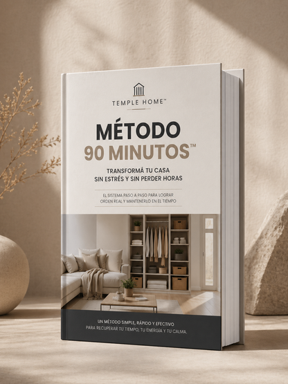 MÉTODO 90 MINUTOS – El sistema que transforma el caos en calma real en tu casa