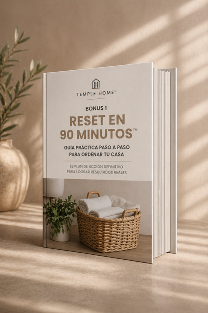MÉTODO 90 MINUTOS – El sistema que transforma el caos en calma real en tu casa