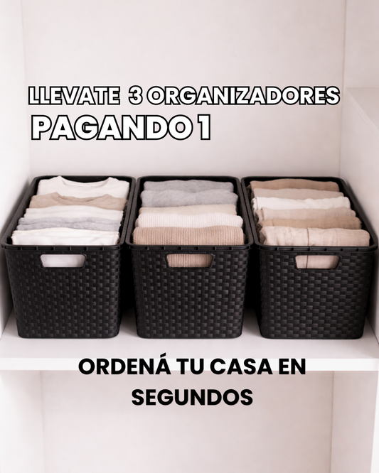 Kit Orden Total (Lleváte 3 Organizadores, pagá 1)